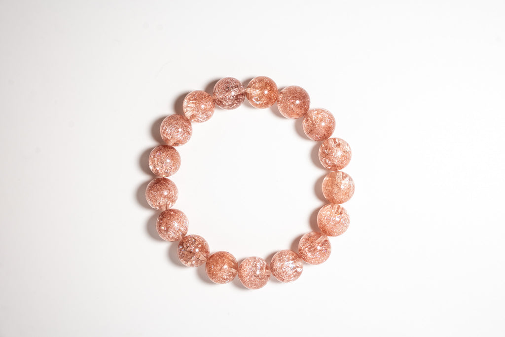 Crackled Rose Quartz