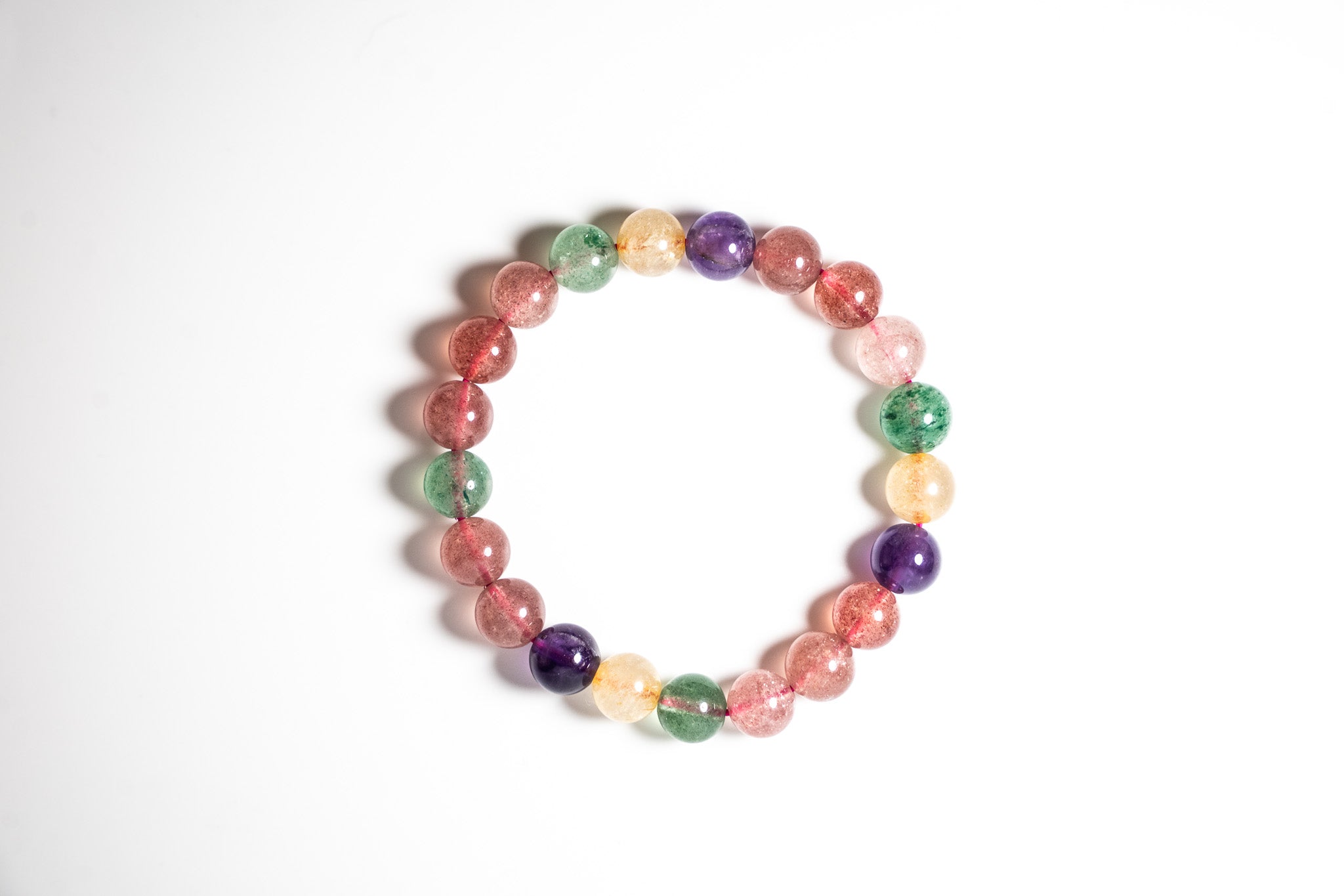 Rainbow Strawberry Quartz