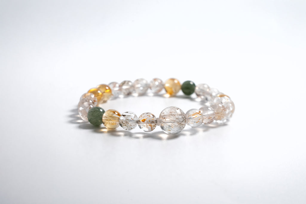 Clear Quartz with Gemstones