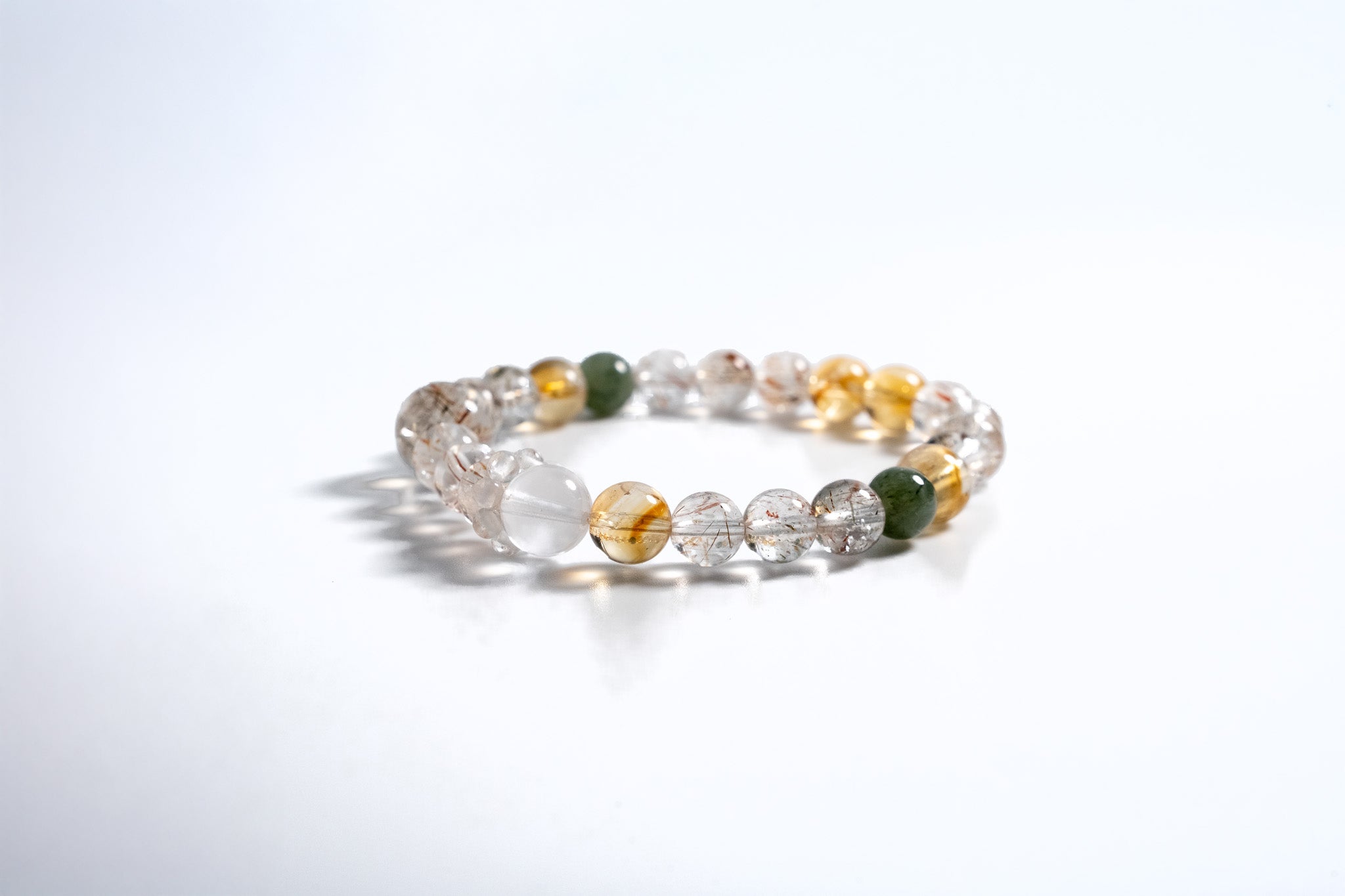 Clear Quartz with Gemstones